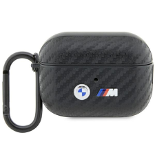 BMW BMAP2WMPUCA2 AirPods Pro 2 gen tok fekete Carbon dupla fém logó audió kellék
