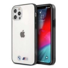 BMW BMHCP12LMBTOK iPhone 12 Pro max 6.7 "Átlátszó homokfúvott keménytok tok és táska