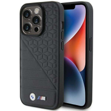 BMW BMHCP15L22PMGK iPhone 15 Pro 6.1" fekete keménytok Bi Pattern tok és táska