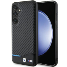 BMW BMHCS24M22NBCK Samsung S24+ S926 fekete bőr Carbon tok tok és táska