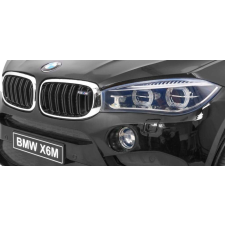 BMW BMW X6M lakkozott fekete akkumulátoros autó elektromos járgány