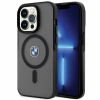BMW Etui BMW BMHMP14XDSLK iPhone 14 Pro Max 6.7" fekete keménytok Aláírás MagSafe aláírás