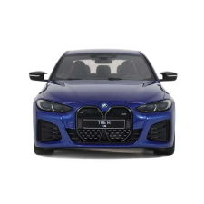  BMW I4 M50 kék 2021 modell autó 1:18 makett