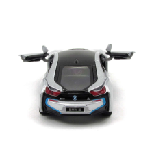 BMW i8 Fehér autópálya és játékautó
