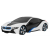 BMW i8 távirányítós autó, fehér, RASTAR, 1:24 méretarány