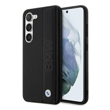 BMW Leather StampApple iPhone 14 Pro Max hátlap tok, fekete tok és táska