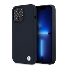 BMW Silicone Signature Apple iPhone 13 Pro Max hátlap tok, kék tok és táska