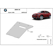  BMW X6,E70-E72, 2008-2018 - Váltóvédő lemez autóalkatrész