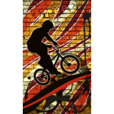 BMX-es, poszter tapéta 150*250 cm tapéta, díszléc és más dekoráció