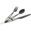Bo-Camp Outdoor Cutlery set Stainless Steel In Cover