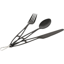 Bo-Camp Outdoor Cutlery set Stainless Steel In Cover edény
