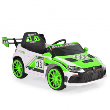 BO Drift e. autó hátsó spoiler szárnnyal zöld elektromos járgány