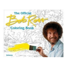 Bob Ross Coloring Book – Bob Ross idegen nyelvű könyv