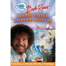  Bob Ross Happy Little Sticker Puzzles – Gina Gold idegen nyelvű könyv