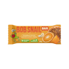 Bob Snail gyümölcsszelet magokkal datolyaszilva-narancs-kesudió-quinoa ropogós 35 g reform élelmiszer
