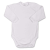 Bobas Fashion hosszú ujjú baba body Bobas Fashion fehér 9-12 hó (80 cm)