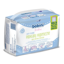 Bobini Baby 0+ Pelenkabetét Szuper Nedvszívó, 10 darab pelenkázó matrac