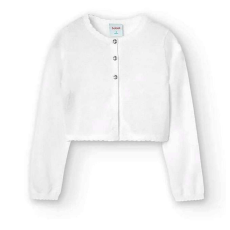 boboli Csinos strasszos fehér kötött kardigán 10 év (140 cm)