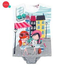 boboli Nyári ruha kislányos kollekció kis bugyival 9-12 hó (80 cm) lányka ruha