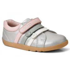 Bobux Ezüst rózsaszín-fehér tépőzáras kiscipő - 24 (2-3 éves) gyerek cipő