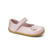 Bobux Rózsaszín pántos, virágos balett tipegő kiscipő - 19 (9-15 hó) gyerek cipő