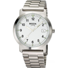 Boccia 3630-01 men`s watch titanium 37mm 5ATM, karóra