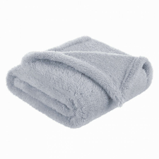 Bocioland wellsoft babatakaró 80x100cm - szürke babaágynemű, babapléd