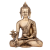Bodhi Buddha réz szobor, aranyozott, 18cm - Bodhi