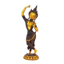 Bodhi Mahadevi réz szobor, többszínű, 50cm - Bodhi dekoráció