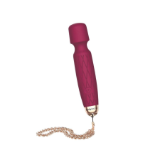 bodywand Luxe - akkus, mini masszírozó vibrátor (sötétpink) vibrátorok