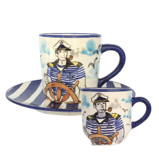 BögeManufaktúra Kapitány reggeliző szett bögrék, csészék