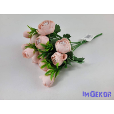  Boglárka 5 ágú selyem csokor 27 cm - Púder dekorációs kellék