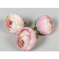 Boglárka fej selyemvirág fej 3 cm - Halvány Mályva dekoráció