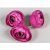  Boglárka fej selyemvirág fej 3 cm - Lila Rózsaszín