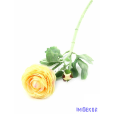 Boglárka szálas selyemvirág 50cm - Krém dekoráció