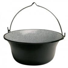  Bogrács gulyás 22l zománcozott kerti sütés és főzés