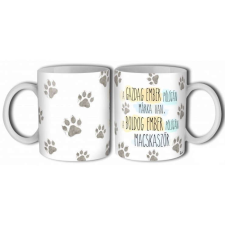 Bögre 300ml, Boldog Ember Macskaszőr B649 bögrék, csészék