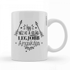 Bögre 300ml, Így néz ki a világ legjobb Anyukája BX059 bögrék, csészék