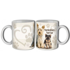  Bögre 300ml, kutyás Yorkshire terrier New B405 bögrék, csészék