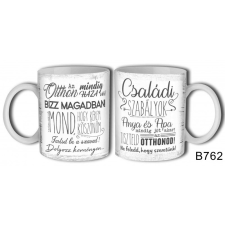  Bögre, Családi szabályok ajándéktárgy