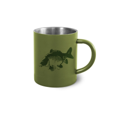 Bögre - Delphin Carp Mug - fém hőtárolós bögre 300ml (101002393) bögrék, csészék