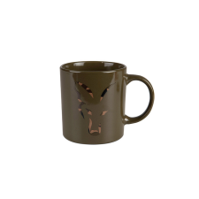  Bögre - Fox Green and Camo Head Ceramic Mug - Kerámia bögre (CCW025) bögrék, csészék