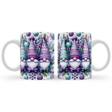  Bögre karácsonyra, Lila sapkás manók bögrék, csészék