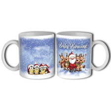  Bögre karácsonyra, Mikulás és rénszarvasok bögrék, csészék