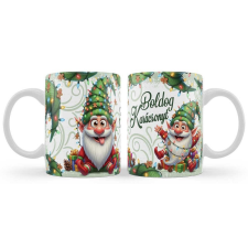  Bögre karácsonyra, Zöld sapkás manó ajándéktárgy