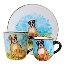 Bögre Manufaktúra Boxer reggeliző készlet bögrék, csészék