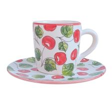 Bögre Manufaktúra Cseresznyés bögre  és reggeliző tányér bögrék, csészék