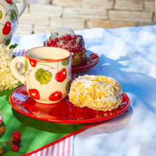 Bögre Manufaktúra Cseresznyés kávés bögre bögrék, csészék