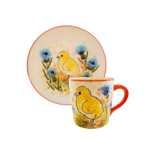 Bögre Manufaktúra Csibe bögre és reggeliző tányér bögrék, csészék