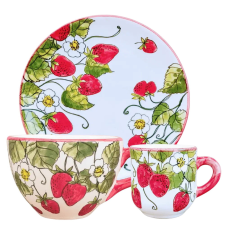 Bögre Manufaktúra Epres készlet kis jumbóval bögrék, csészék